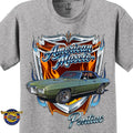 1969 Pontiac Firebird American Muscle T-Shirt – 69 Firebird Classic Car Graphic Tee