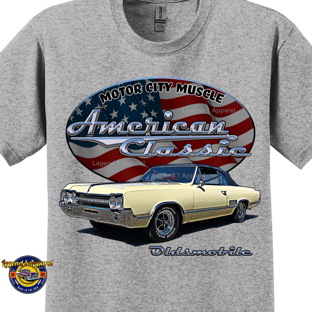 1965 Oldsmobile Cutlass 442 - American Classic Muscle Car T-shirt