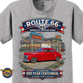 1948 Mercury Coupe Classic Car Graphic Tee – Route 66 Centennial T-Shirt