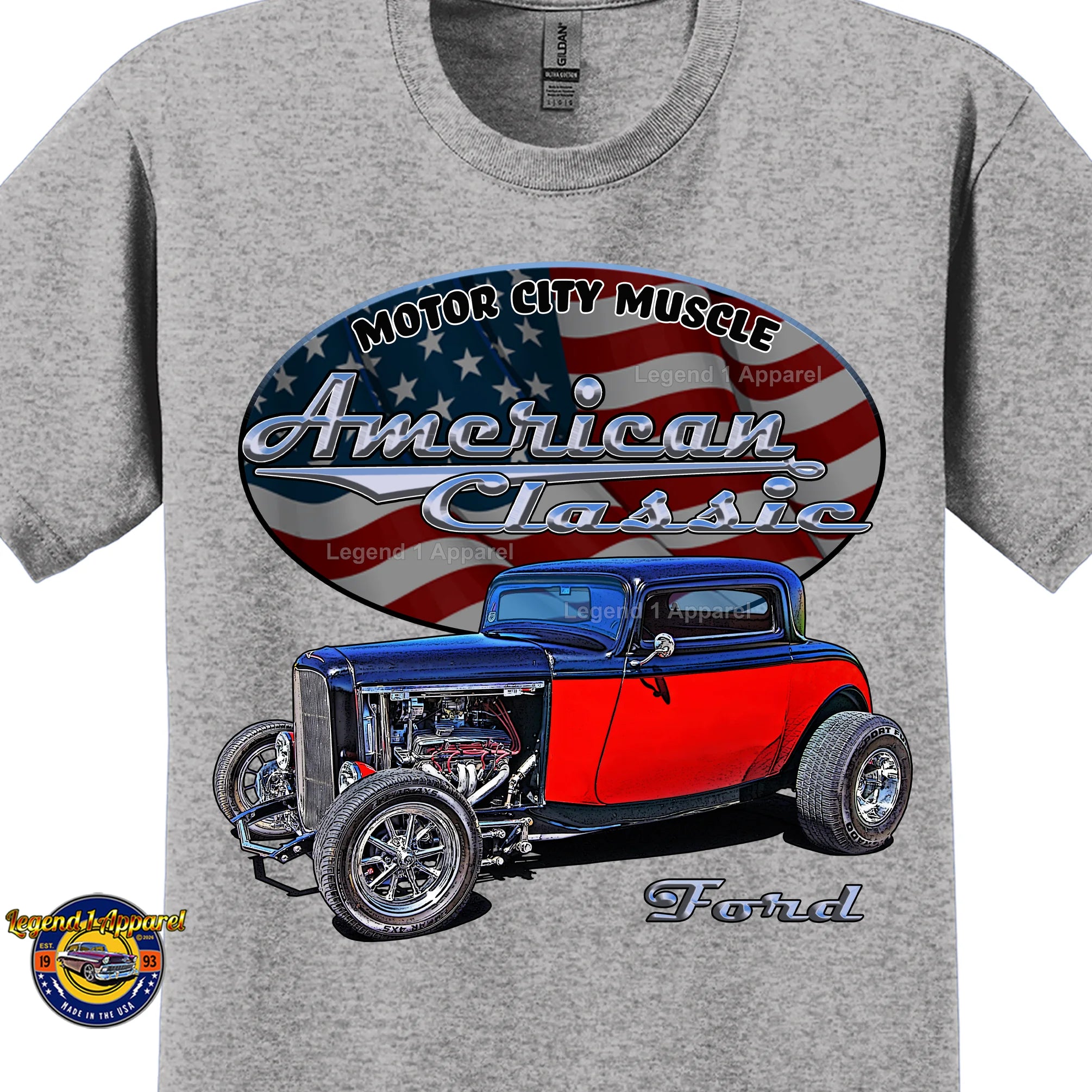 1932 Ford Coupe - American Classic Muscle Car T-shirt
