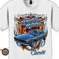 1968 Chevrolet Camaro American Muscle T-Shirt – 68 Chevy Classic Car Graphic Tee