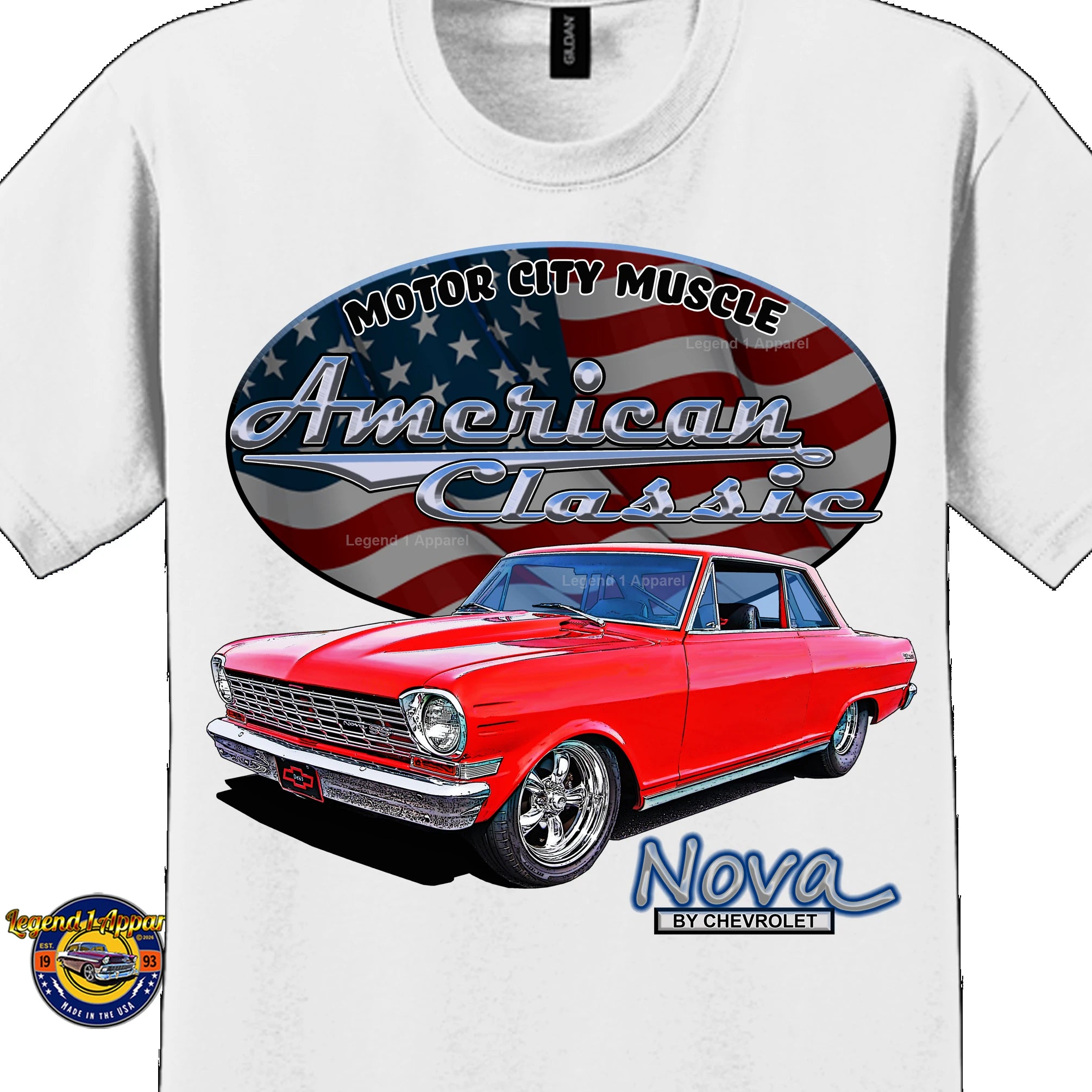 1964 Chevrolet Nova SS - American Classic Muscle Car T-shirt