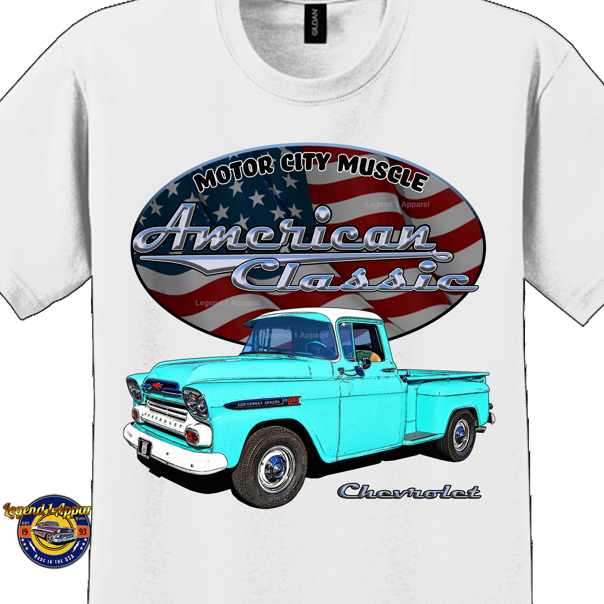 1959 Chevrolet Pick Up - American Classic Muscle Truck T-shirt