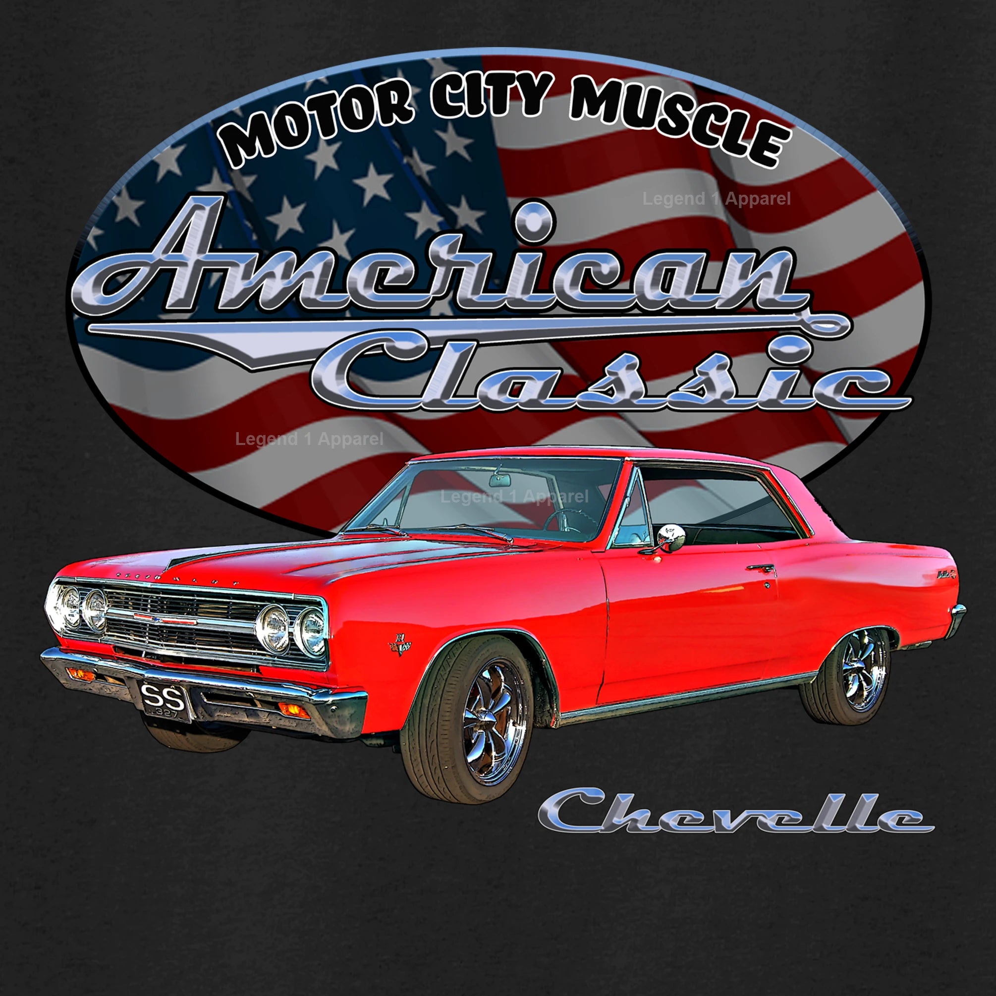 1965 Chevrolet Chevelle SS - American Classic Muscle Car T-shirt