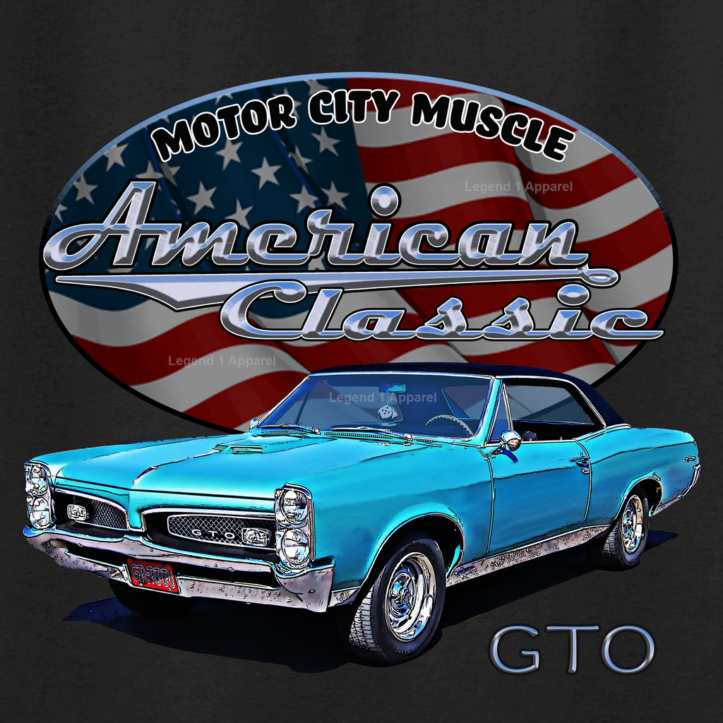 1967 Pontiac GTO - American Classic Muscle Car T-shirt