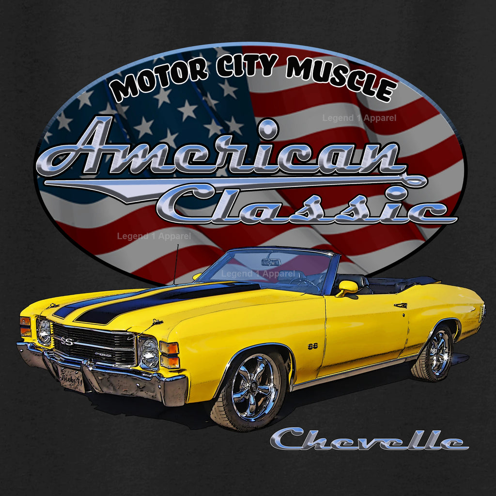 1971 Chevrolet Chevelle SS - American Classic Muscle Car T-shirt