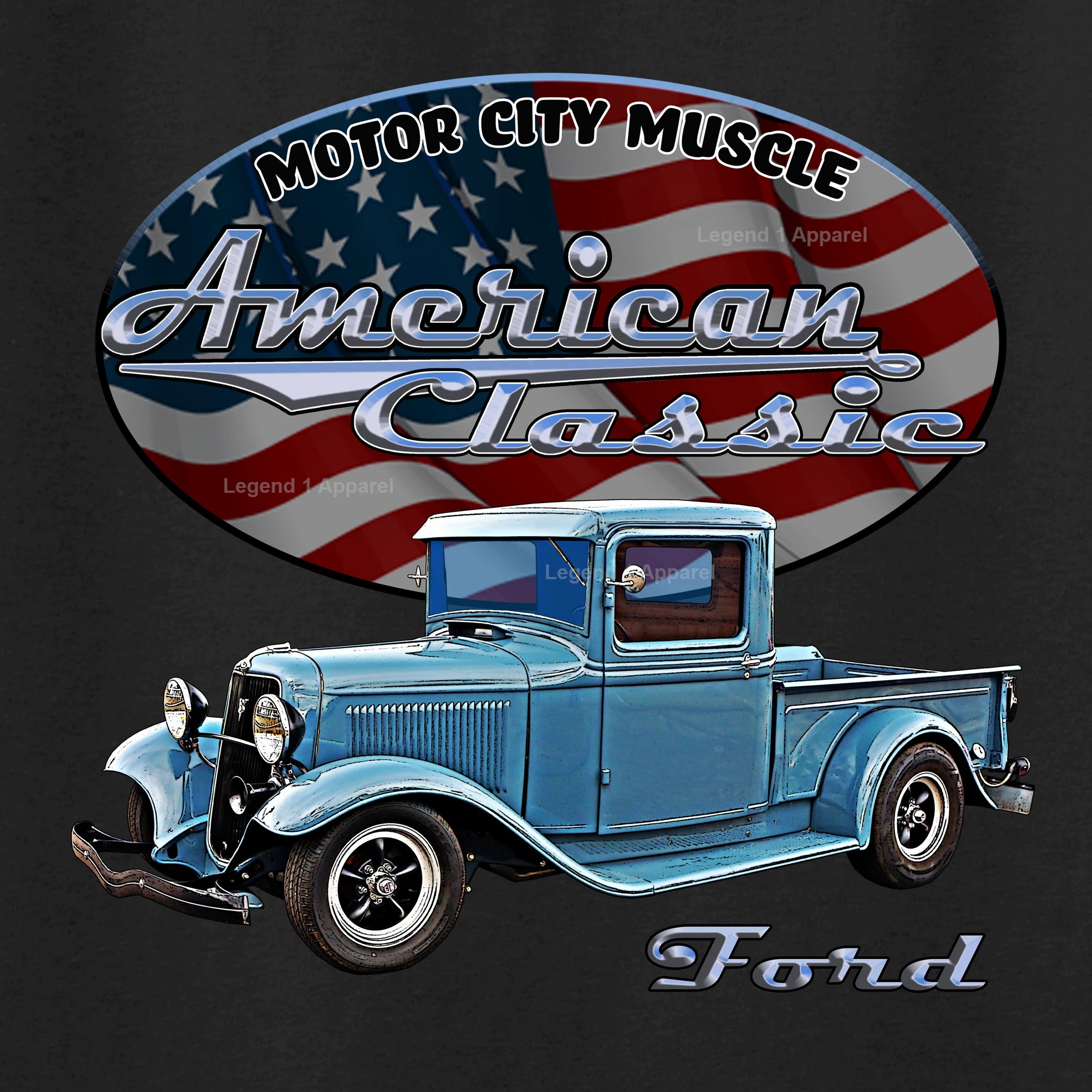 1933 Ford Truck - American Classic Pickup T-shirt