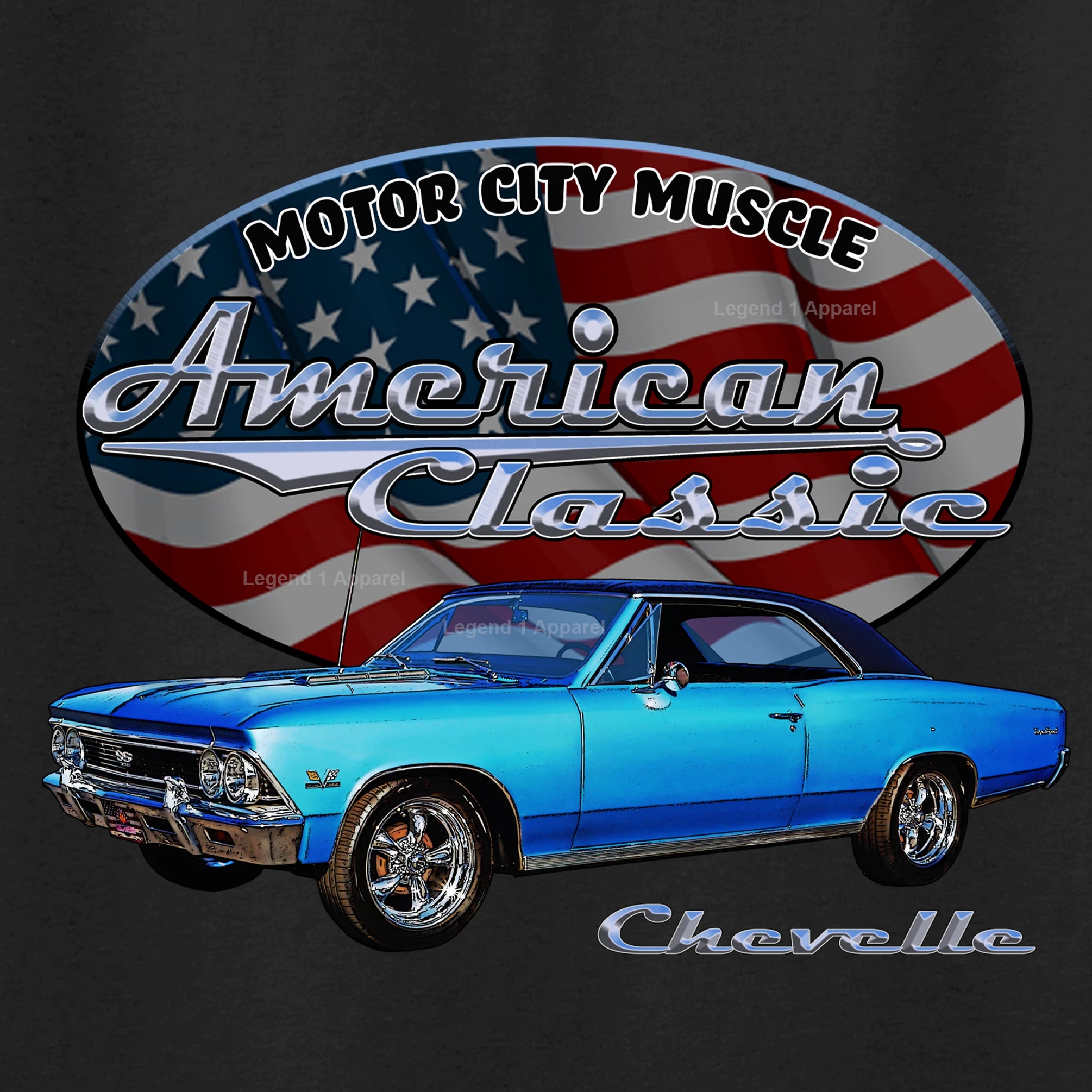 1966 Chevrolet Chevelle SS - American Classic Muscle Car T-shirt