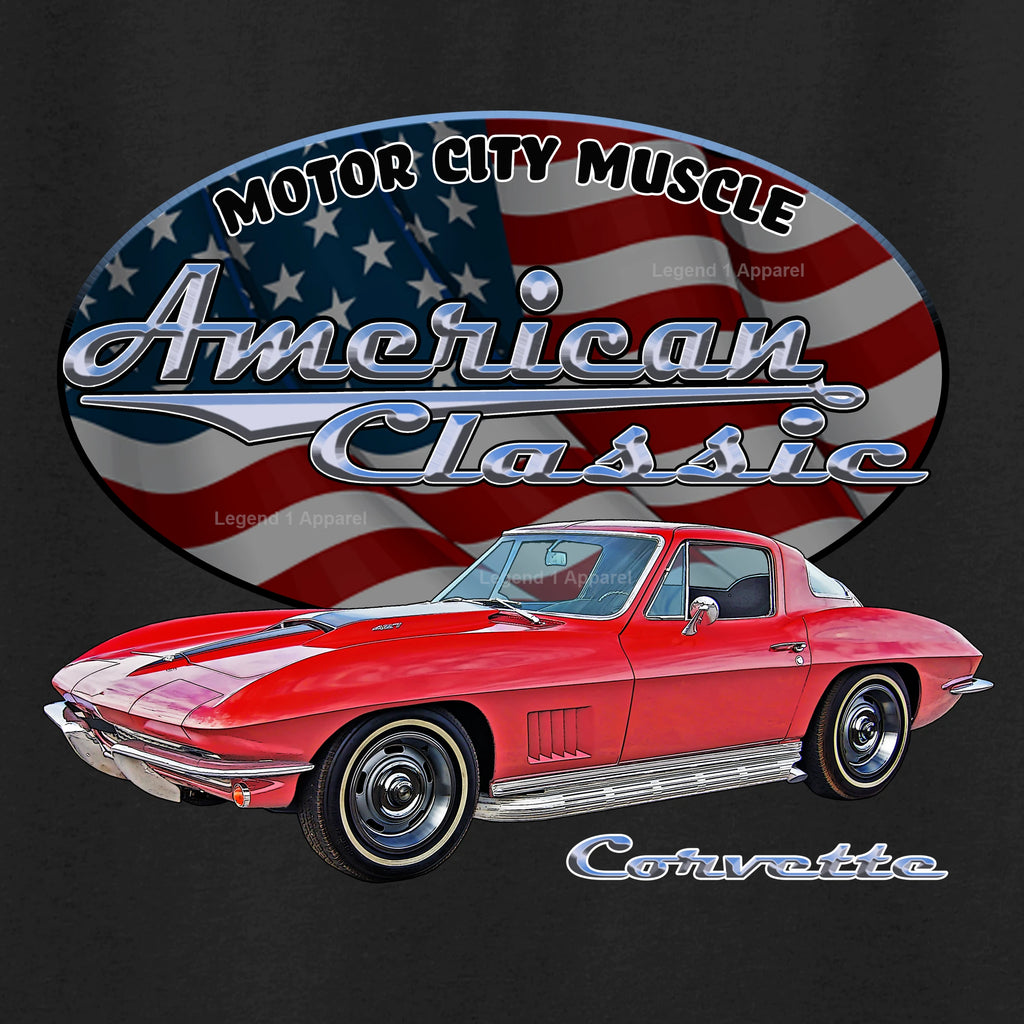 1967 Chevrolet C2 Corvette - American Classic Muscle Car T-shirt
