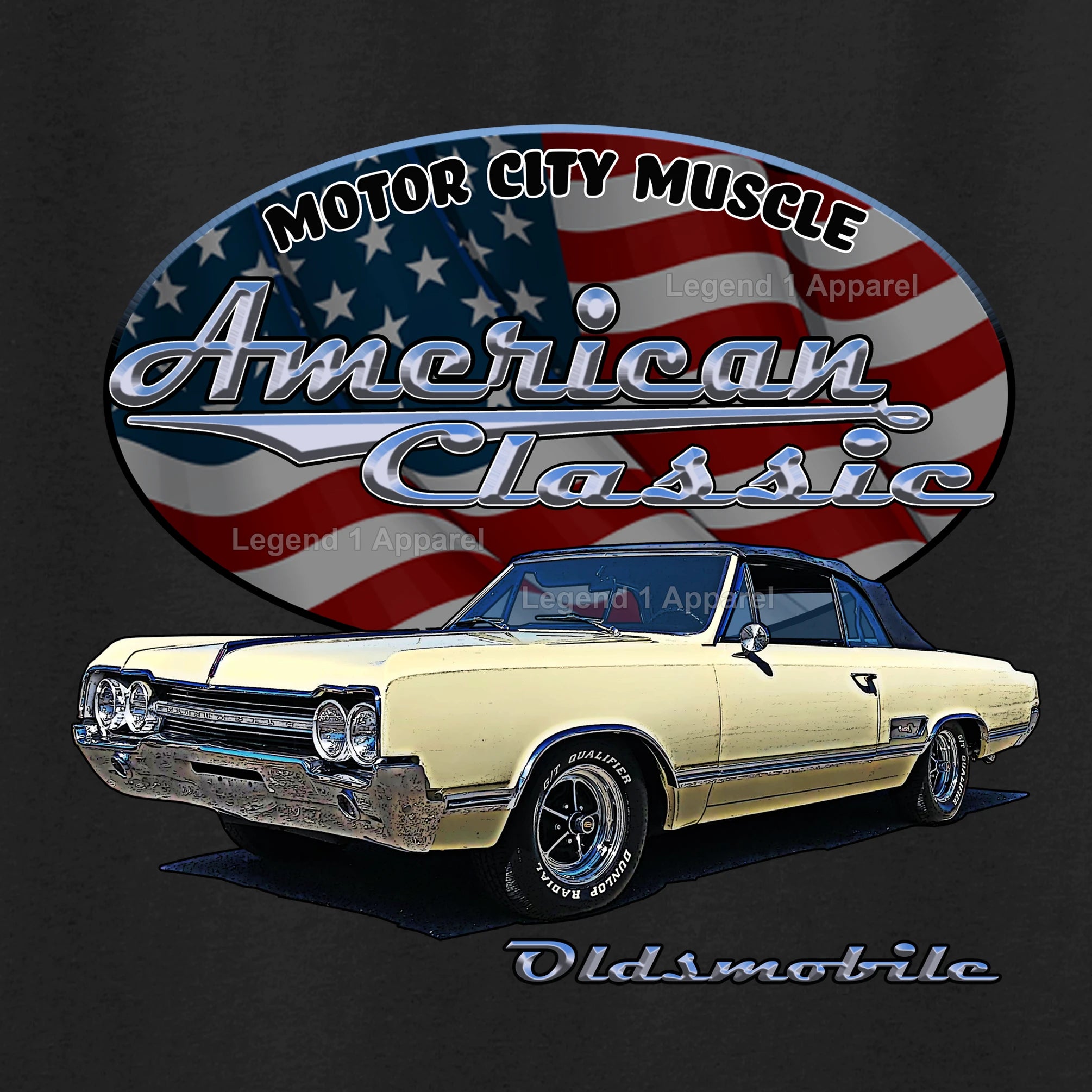 1965 Oldsmobile Cutlass 442 - American Classic Muscle Car T-shirt