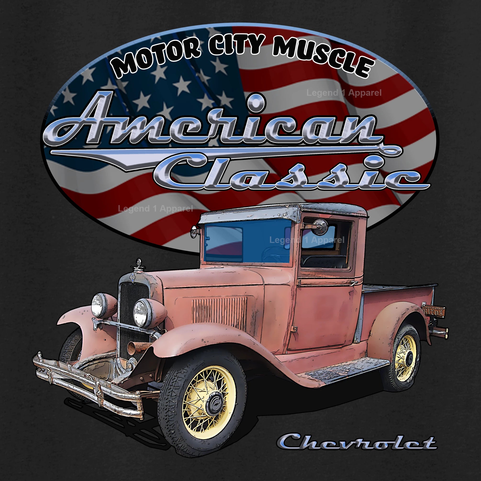 1932 Chevy Truck - American Classic Pickup T-shirt