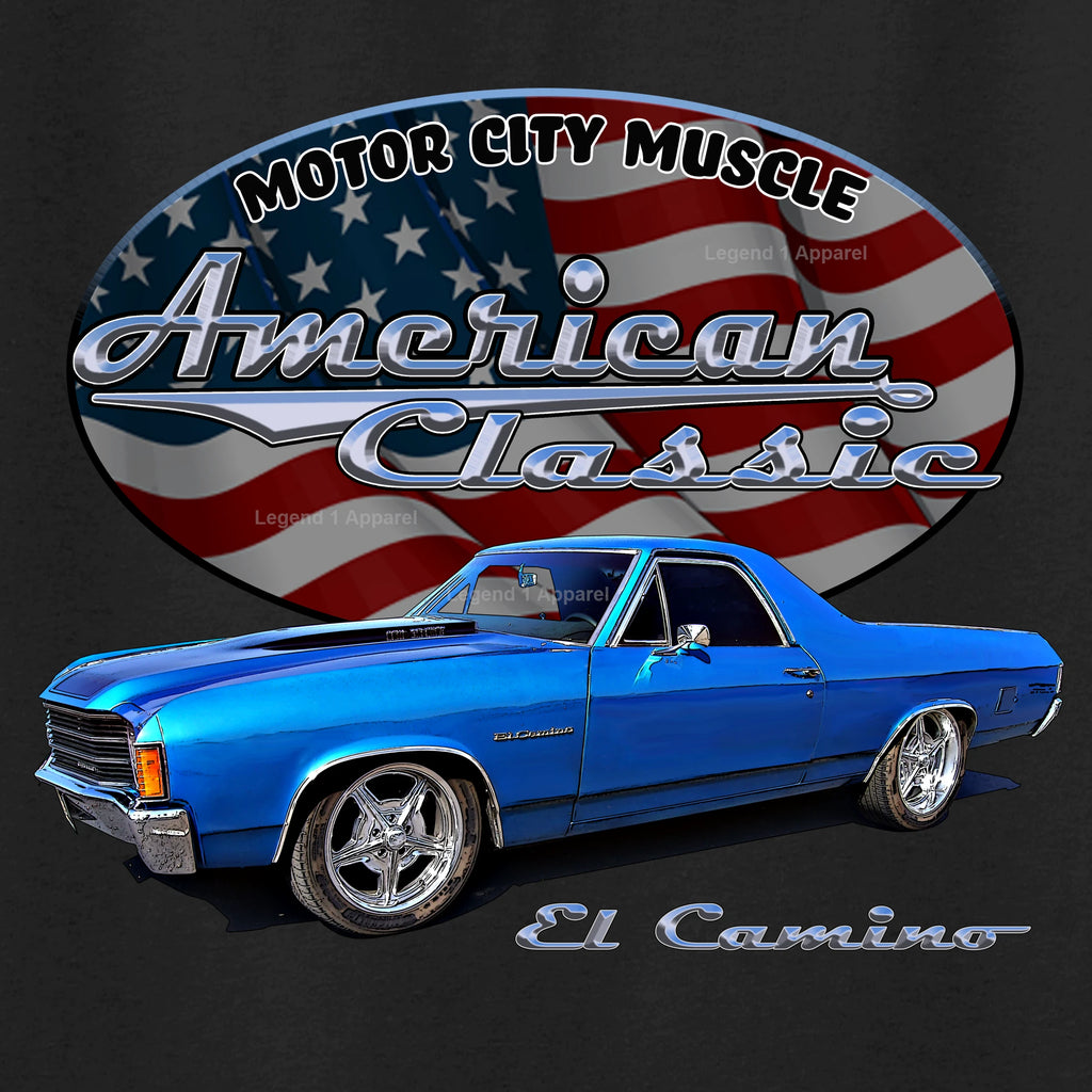 1972 Chevrolet El Camino - American Classic Muscle Truck T-shirt