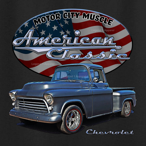 1955 Chevrolet Pick Up - American Classic Muscle Truck T-shirt