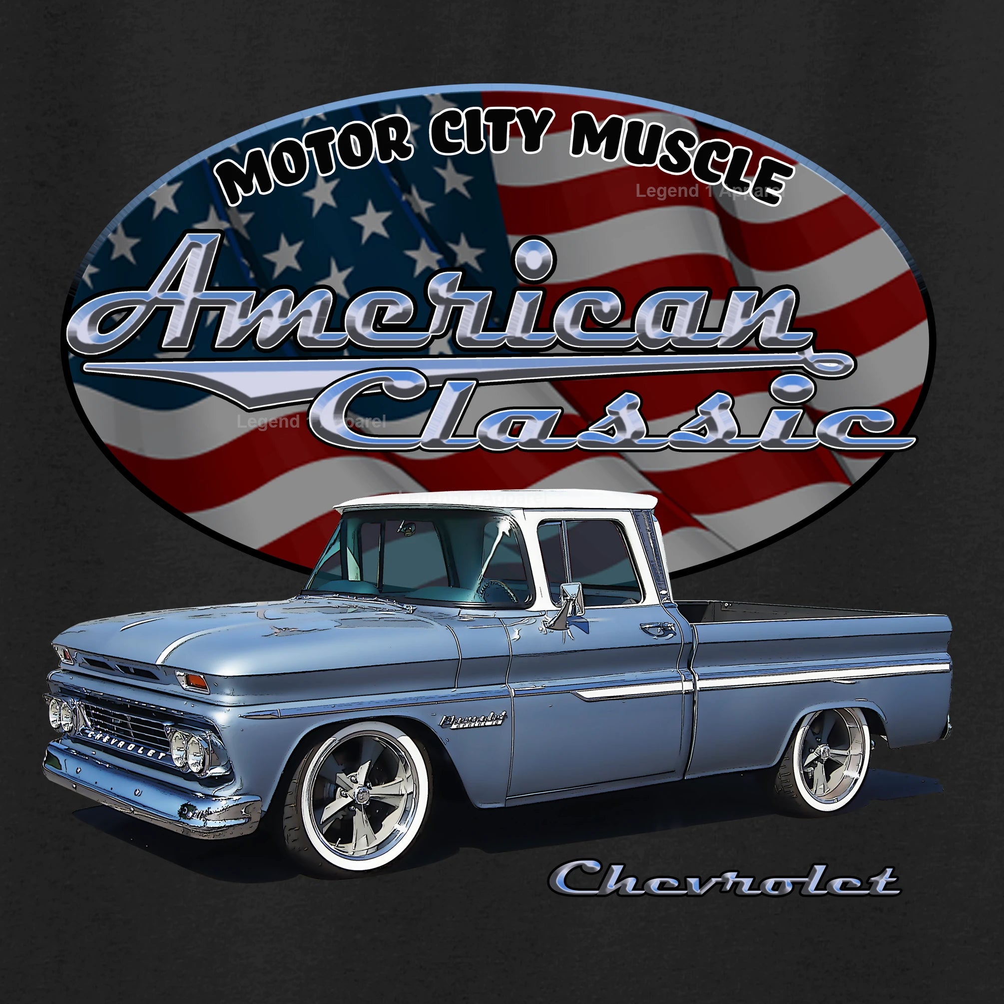 1960 Chevrolet Pick Up - American Classic Muscle Truck T-shirt