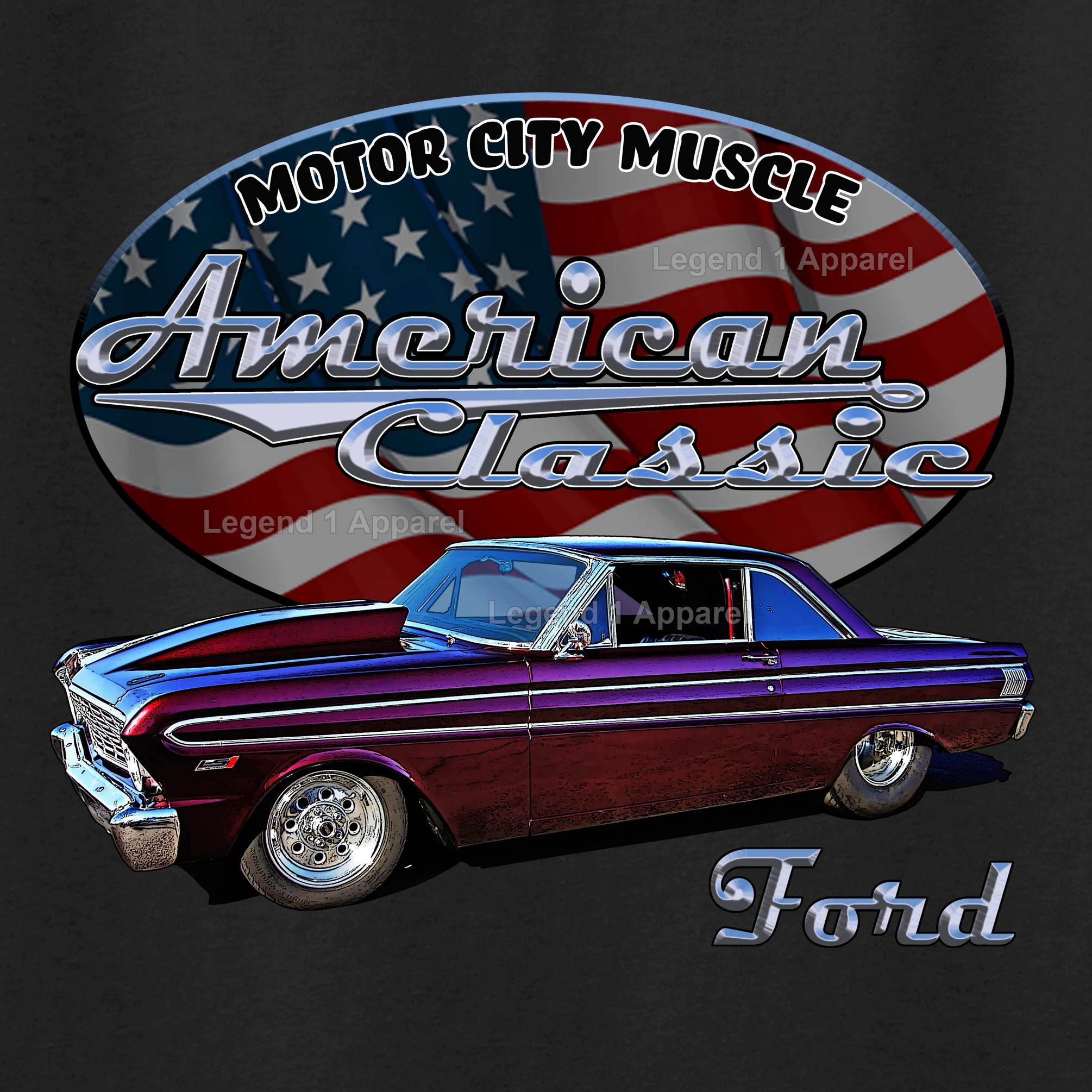 1964 Ford Falcon- American Classic Muscle Car T-shirt
