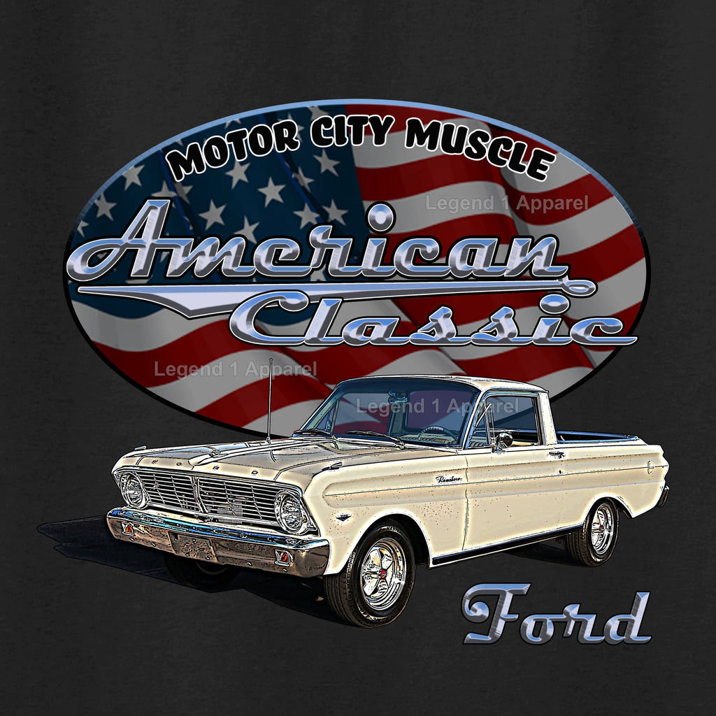1965 Ford Ranchero - American Classic Muscle Car T-shirt