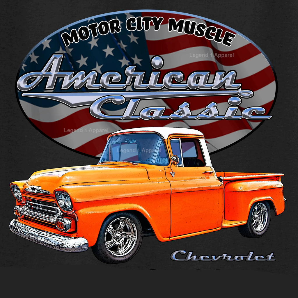 1958 Chevrolet Pick Up - American Classic Muscle Truck T-shirt