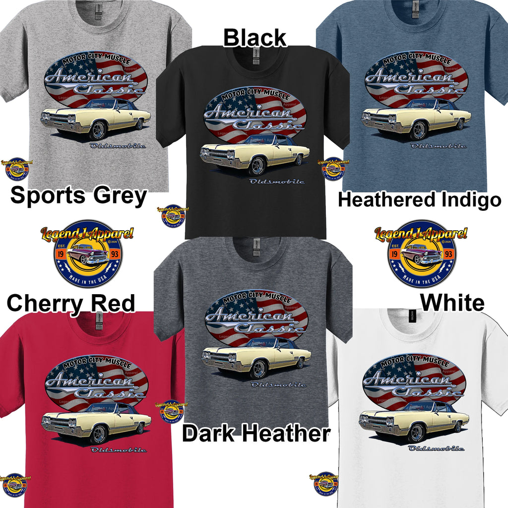 1965 Oldsmobile Cutlass 442 - American Classic Muscle Car T-shirt