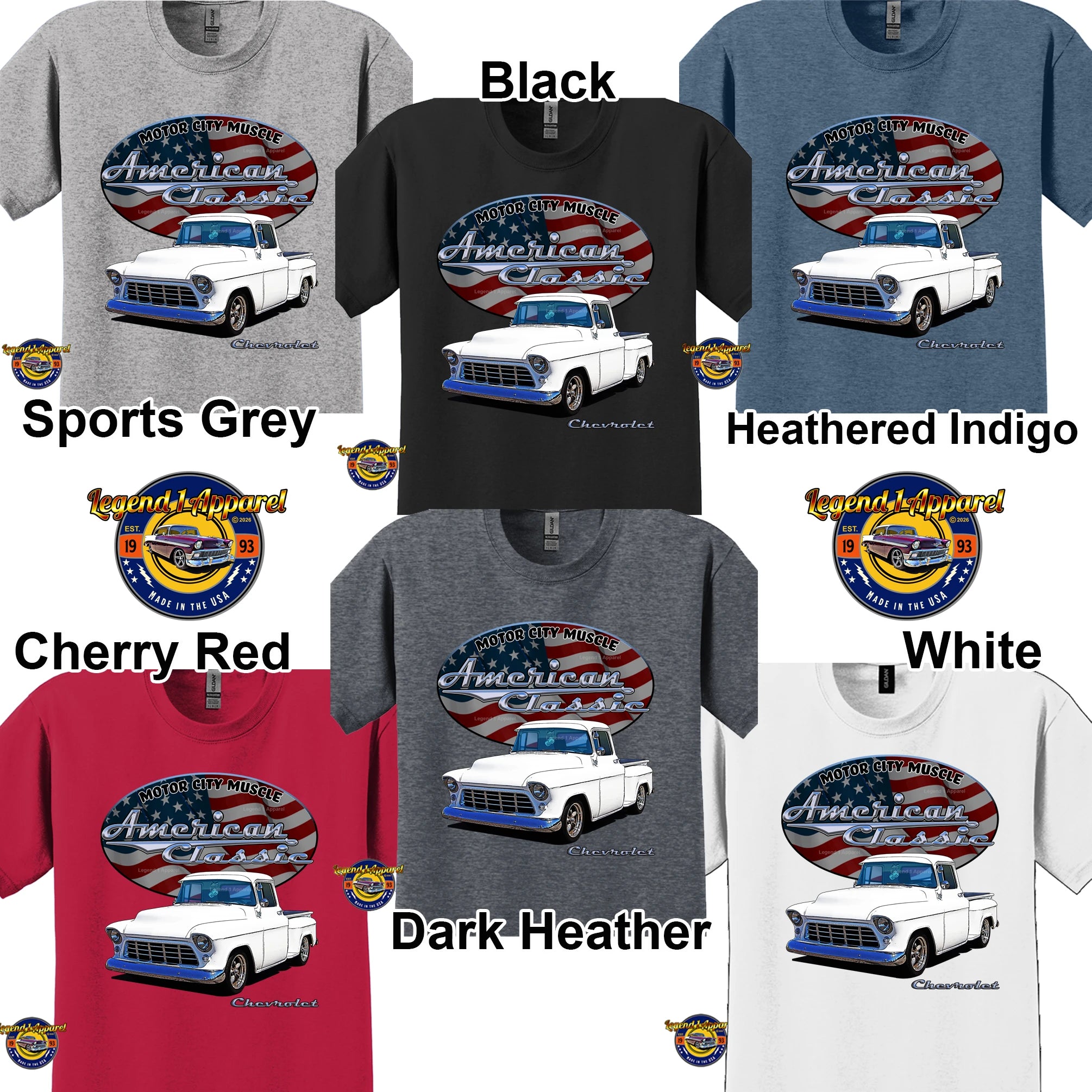 1957 Chevrolet Pick Up - American Classic Muscle Truck T-shirt
