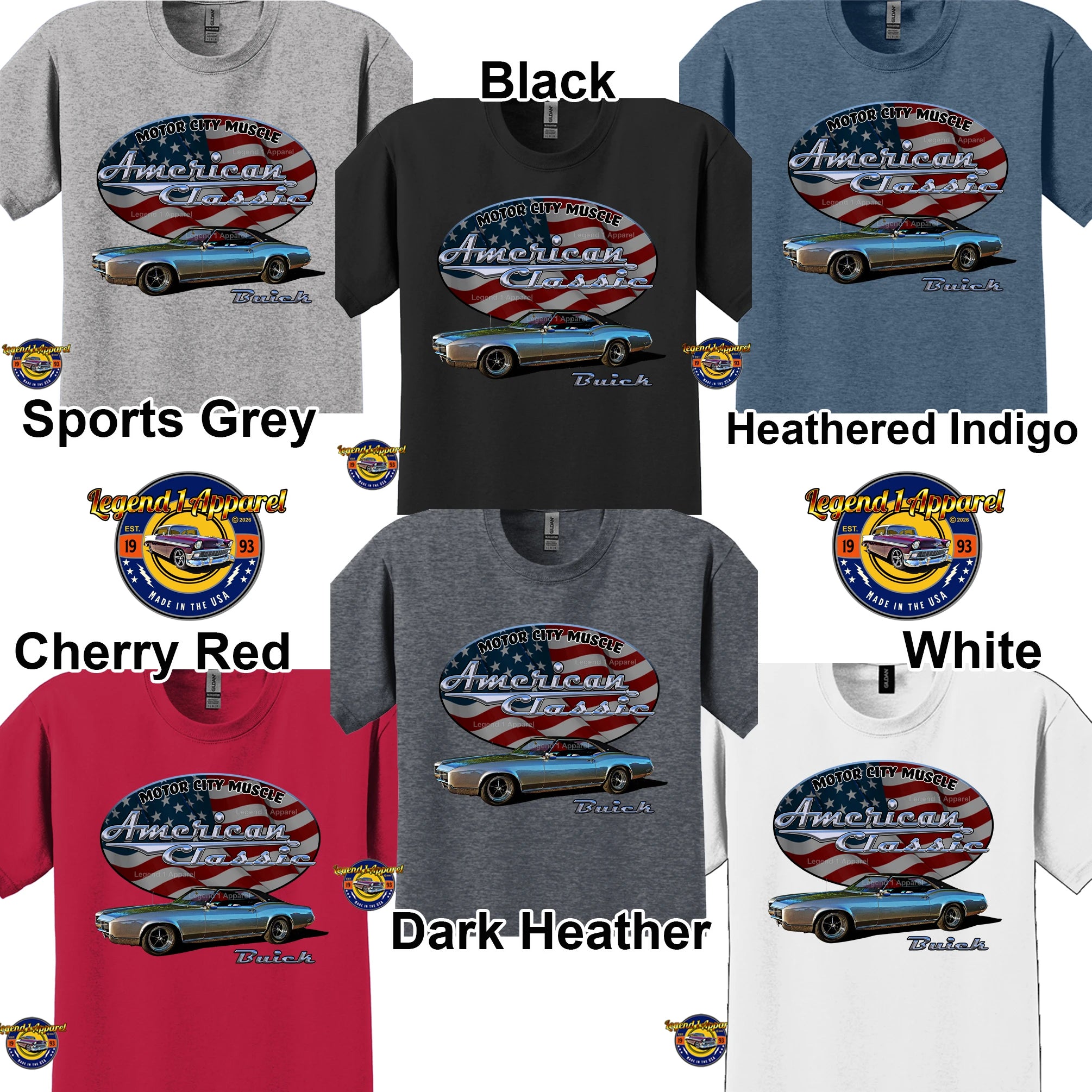1967 Buick Riviera - American Classic Muscle Car T-shirt