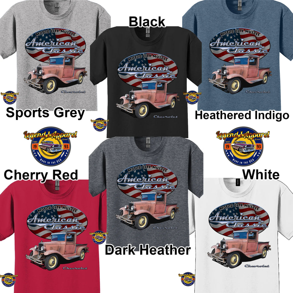 1932 Chevy Truck - American Classic Pickup T-shirt