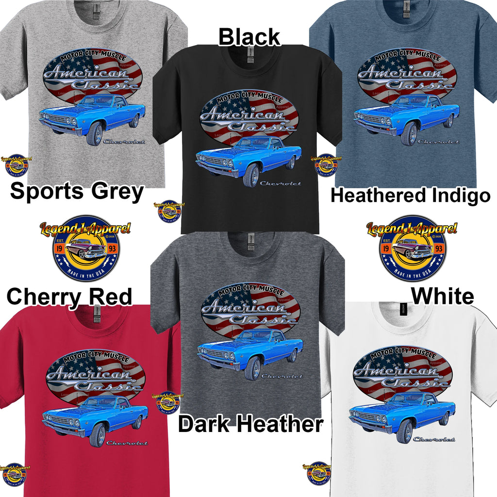 1966 Chevrolet El Camino - American Classic Muscle Truck T-shirt