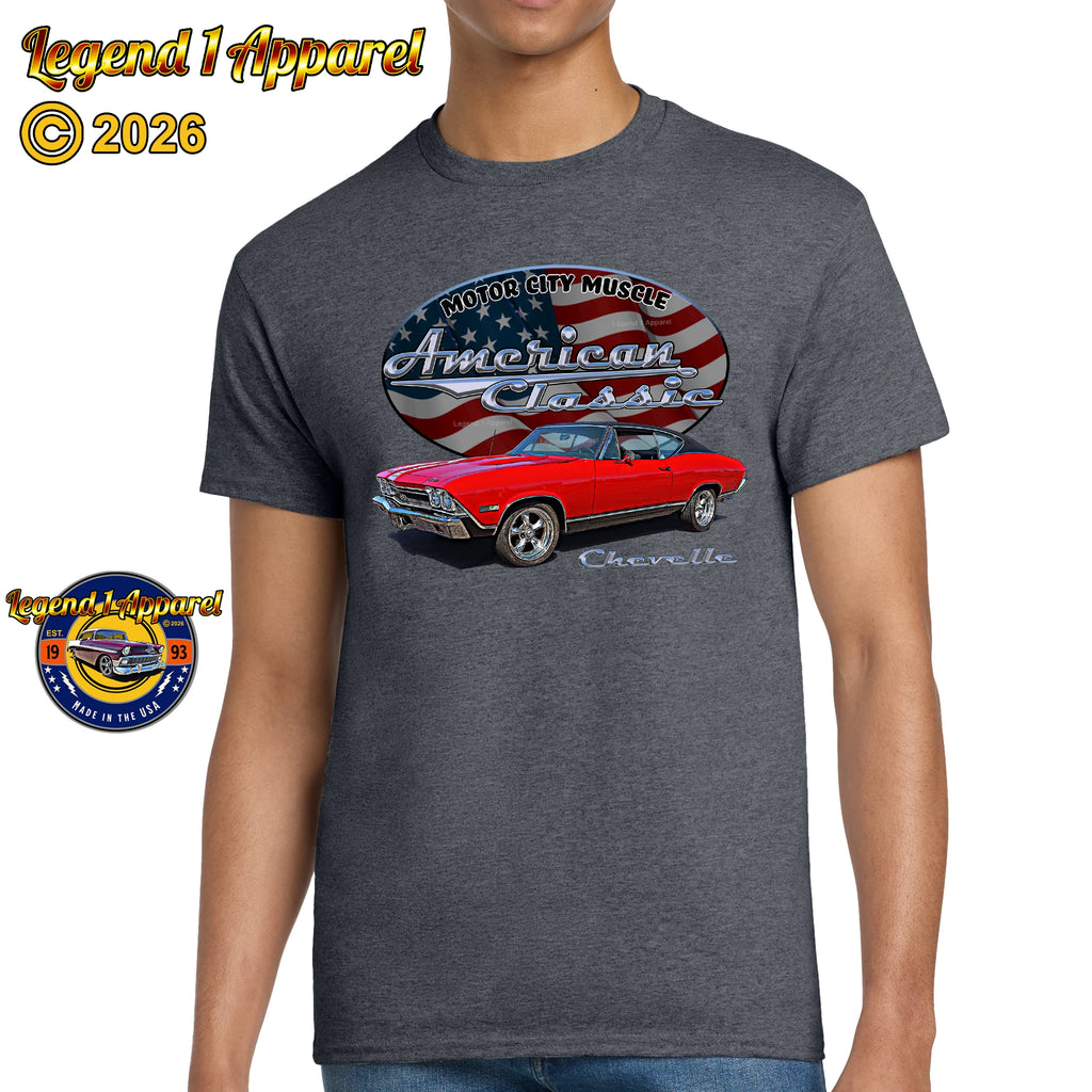1968 Chevrolet Chevelle SS - American Classic Muscle Car T-shirt