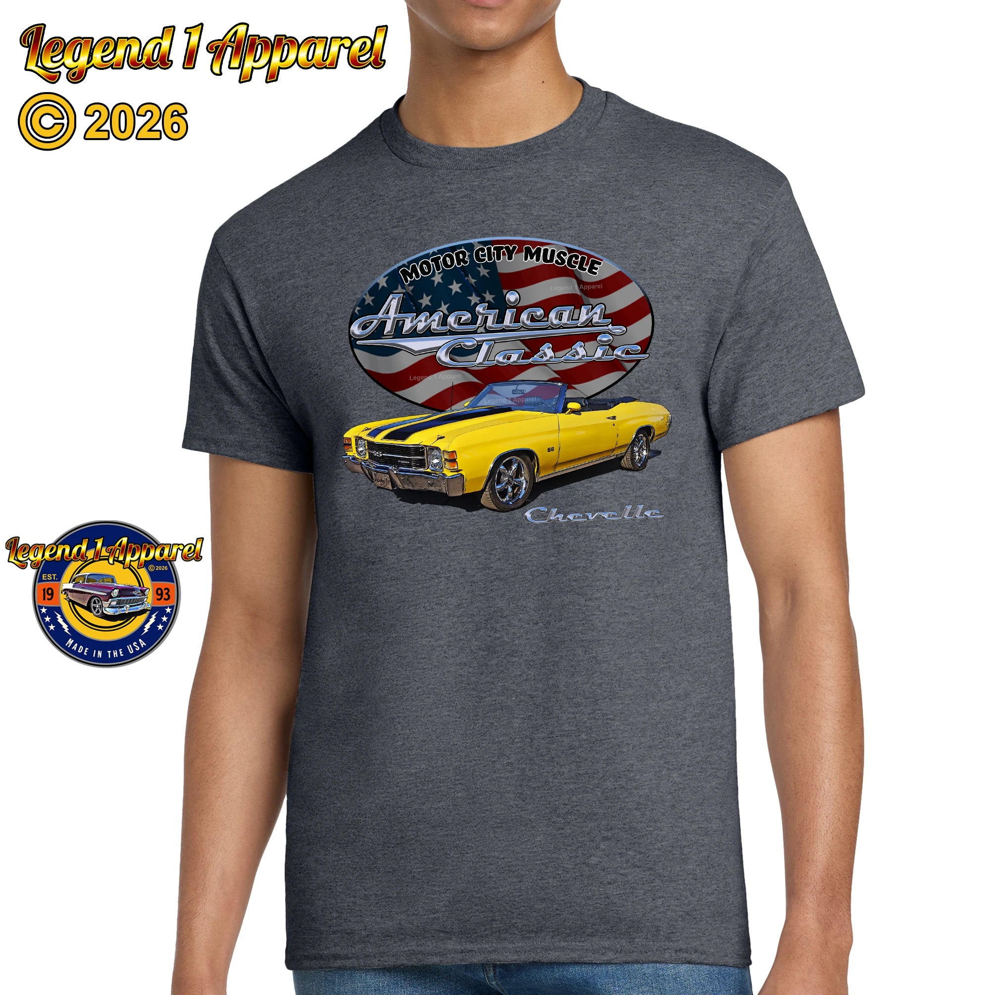 1971 Chevrolet Chevelle SS - American Classic Muscle Car T-shirt