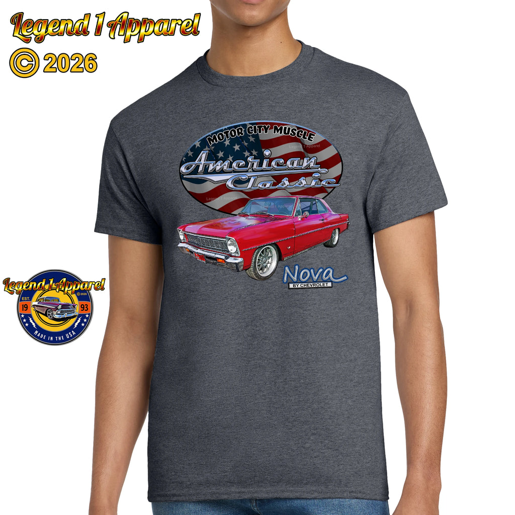 1966 Chevrolet Nova SS - American Classic Muscle Car T-shirt