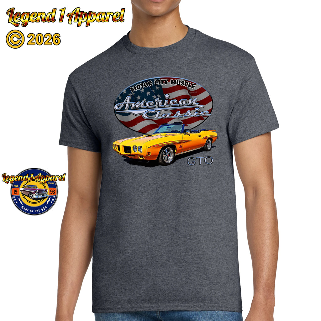1970 Pontiac Judge GTO - American Classic Muscle Car T-shirt