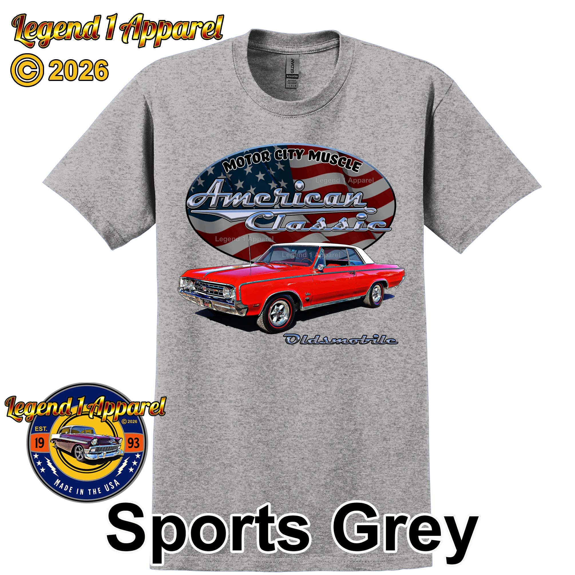 1964 Oldsmobile Cutlass 442 - American Classic Muscle Car T-shirt
