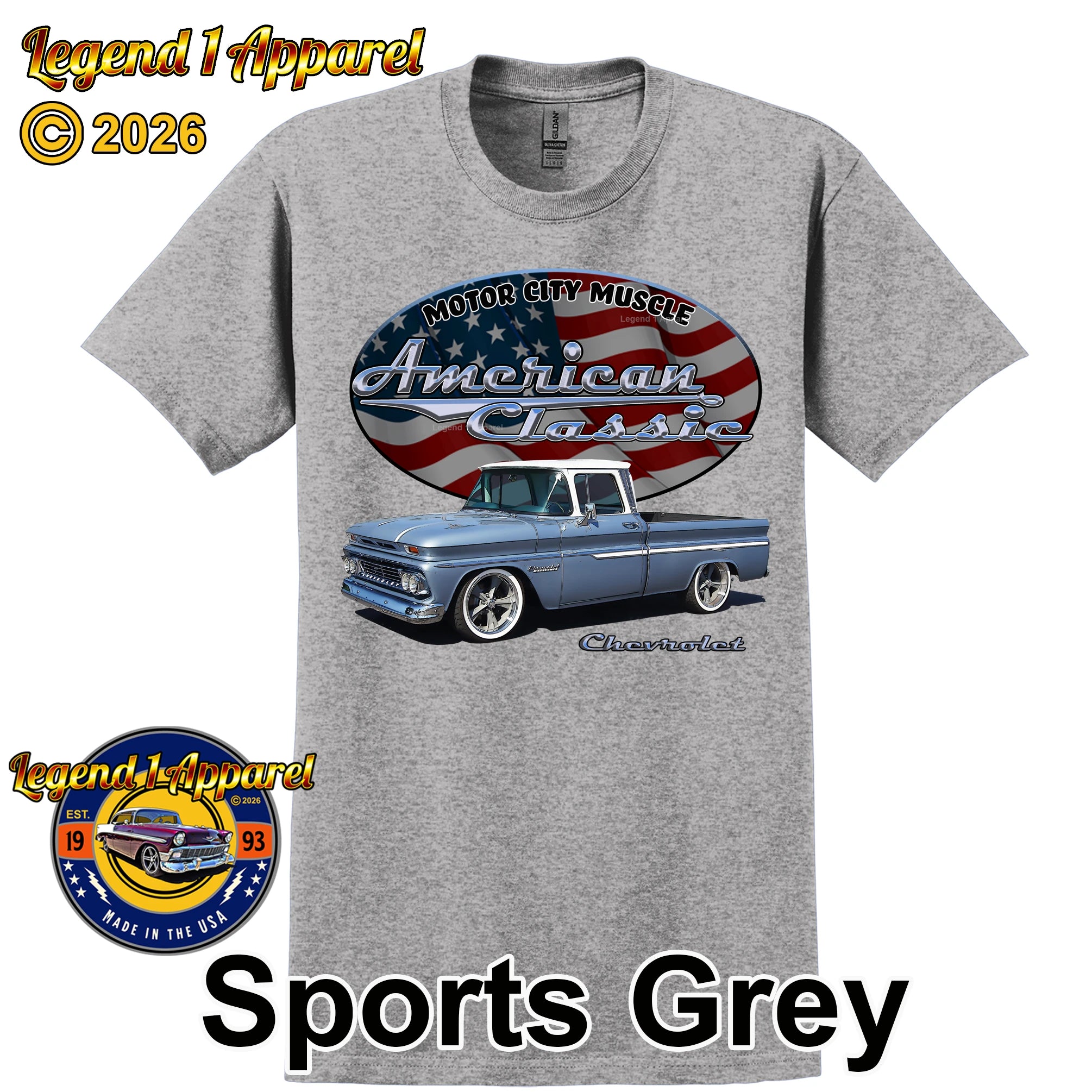 1960 Chevrolet Pick Up - American Classic Muscle Truck T-shirt