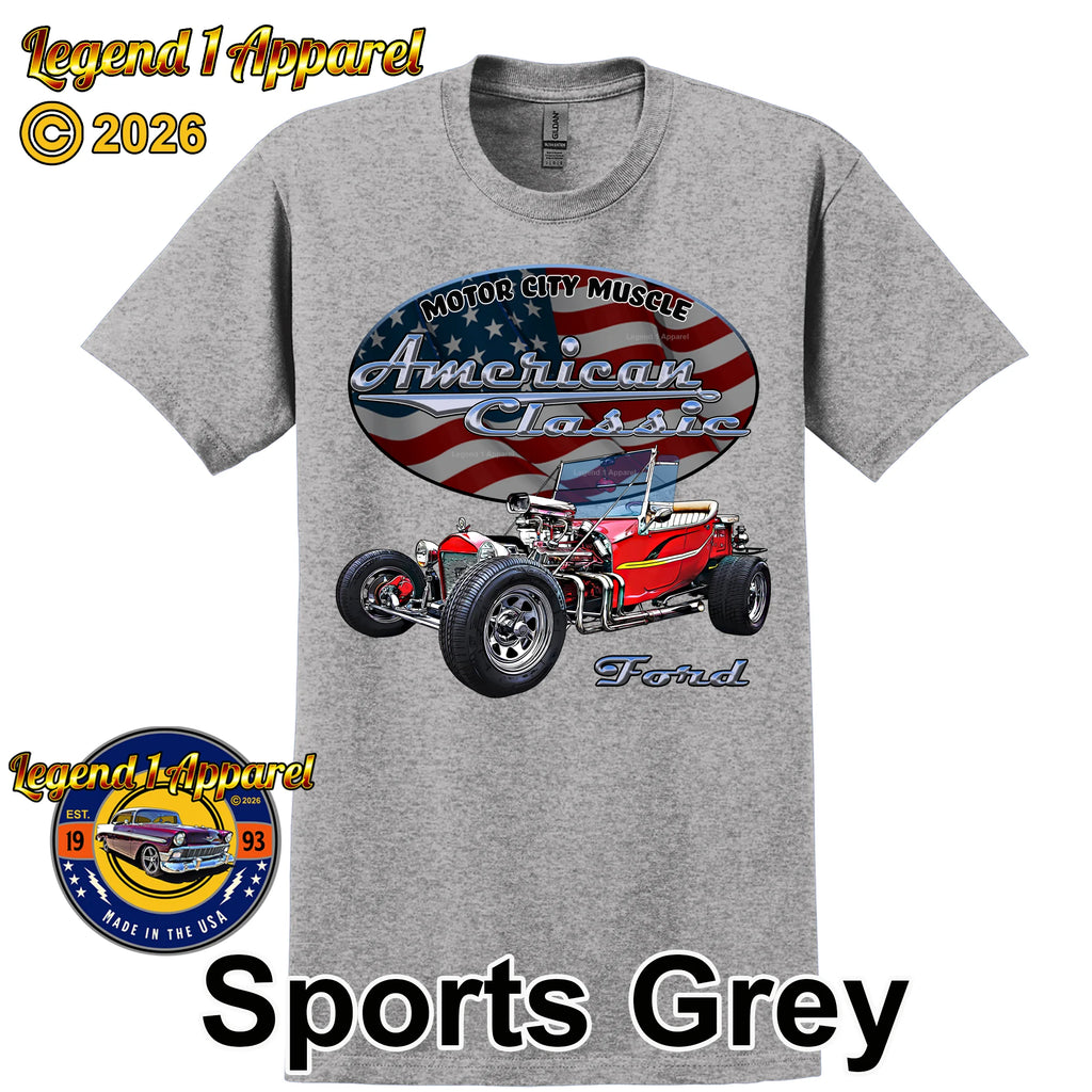 1923 Ford T-Bucket American Classic Muscle Car T-shirt