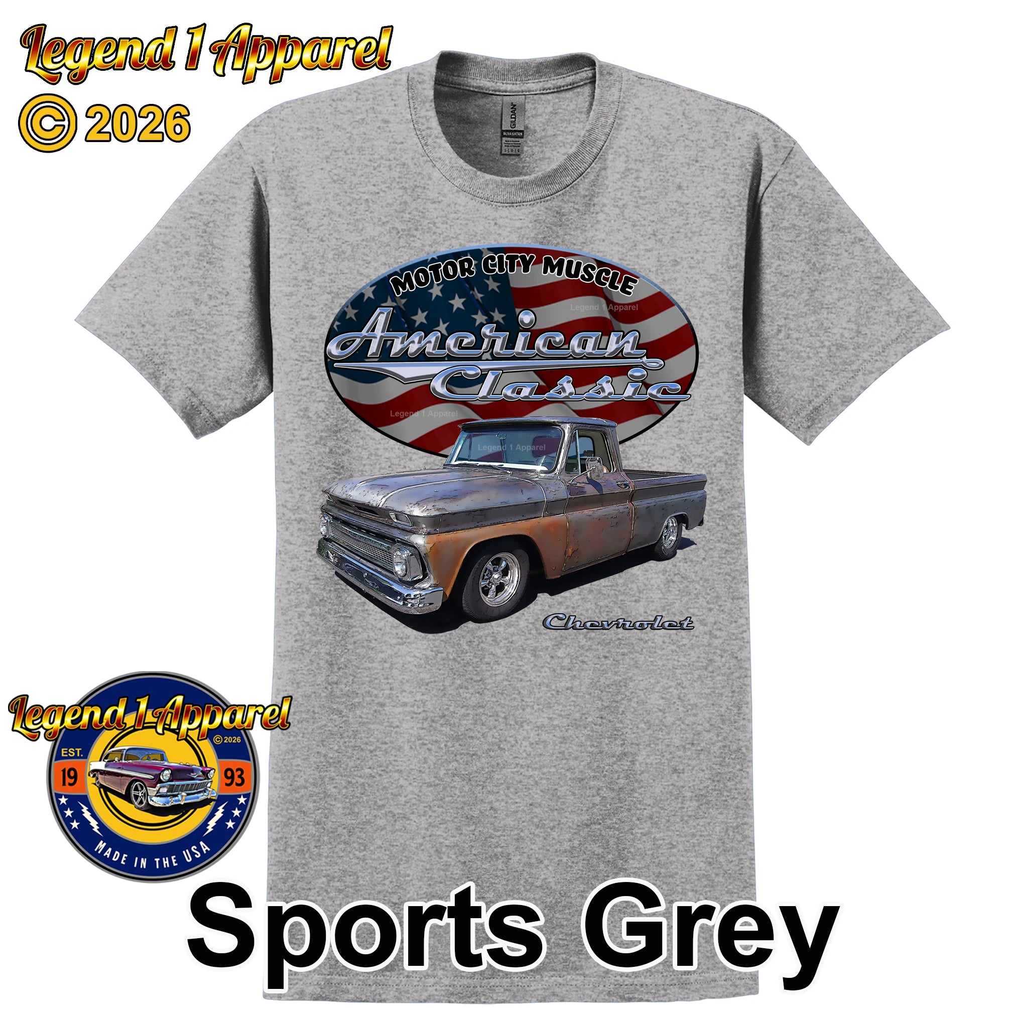 1965 Chevrolet Pick Up - American Classic Muscle Truck T-shirt