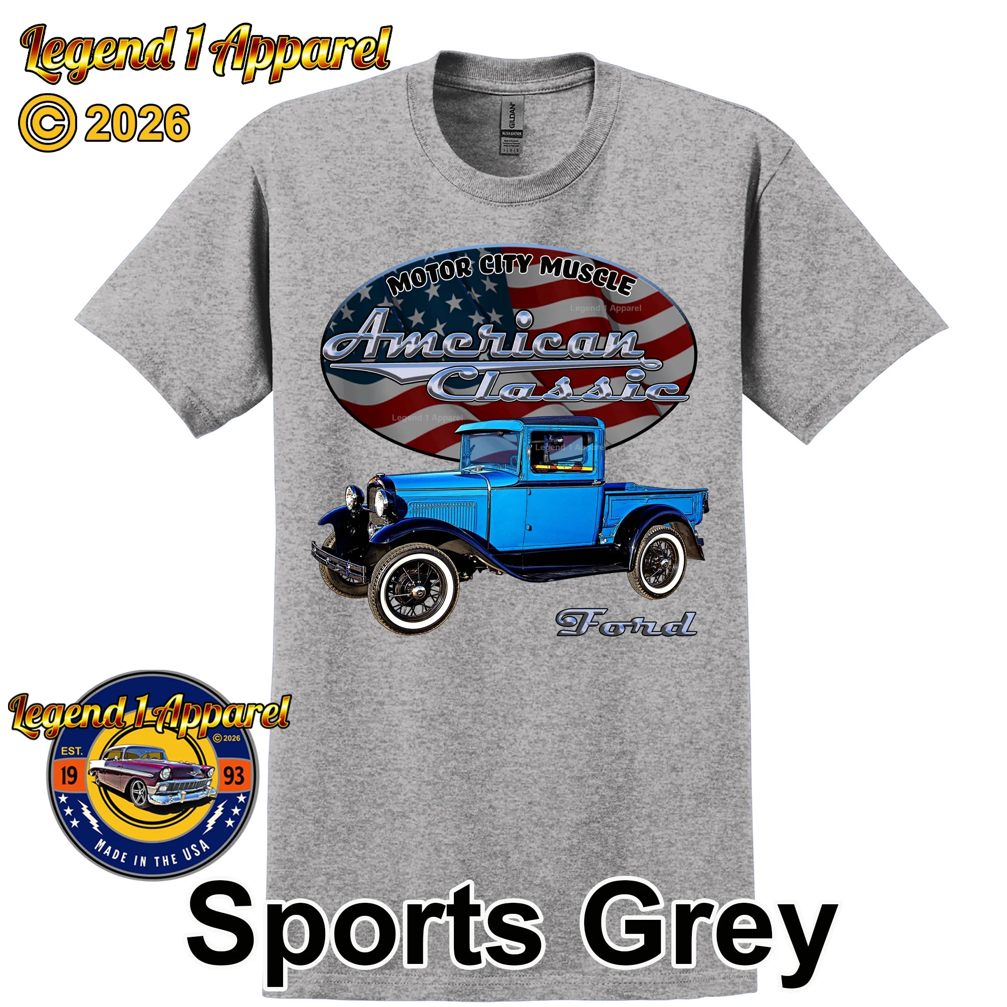 1930 Ford Model A Truck - American Classic Pickup T-shirt