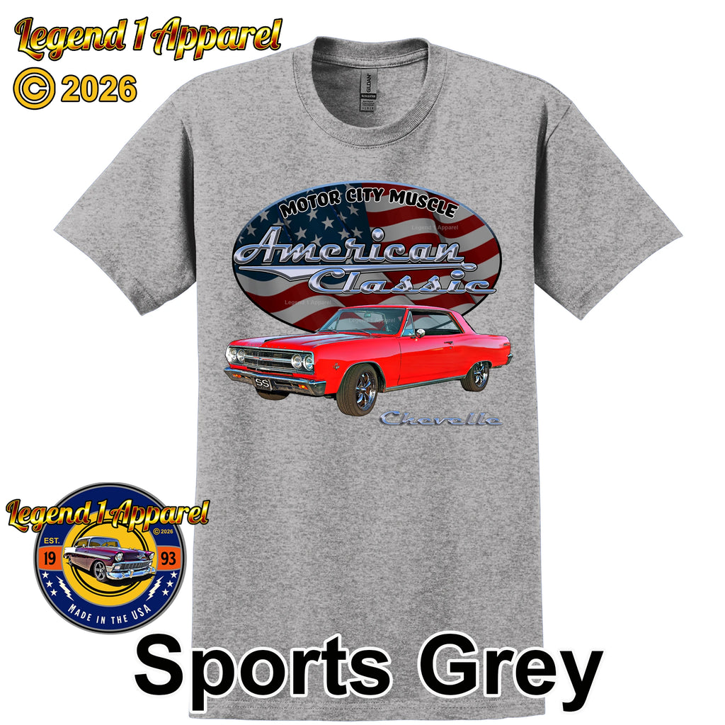 1965 Chevrolet Chevelle SS - American Classic Muscle Car T-shirt
