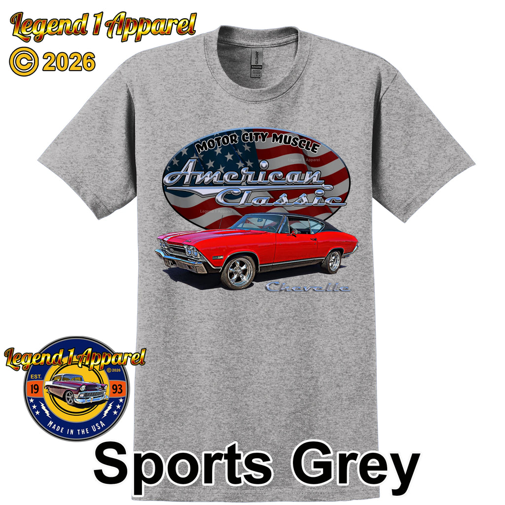 1968 Chevrolet Chevelle SS - American Classic Muscle Car T-shirt