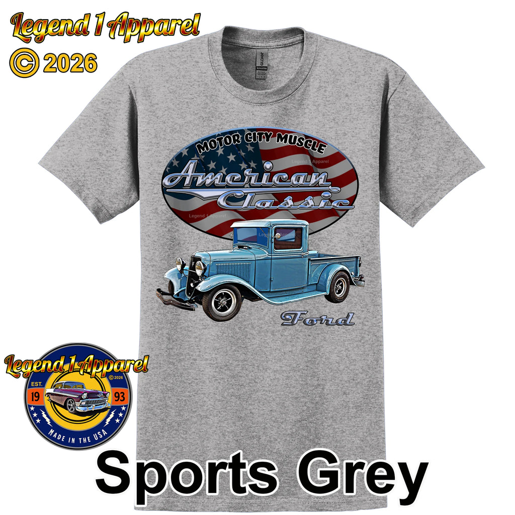 1933 Ford Truck - American Classic Pickup T-shirt