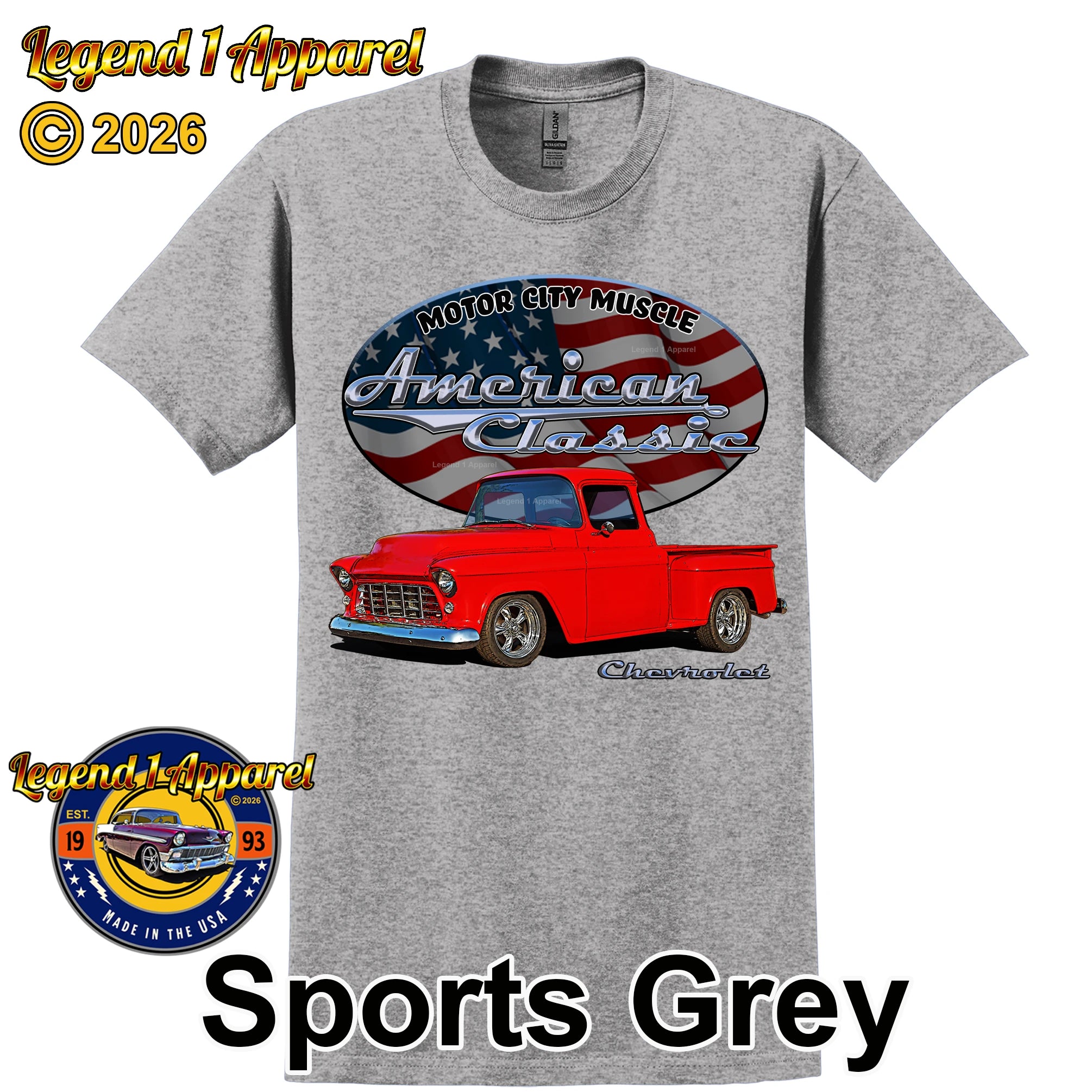 1956 Chevrolet Pick Up - American Classic Muscle Truck T-shirt