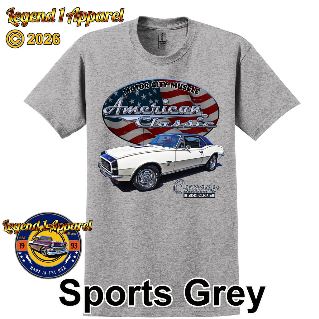 1967 Chevrolet Camaro - American Classic Muscle Car T-shirt