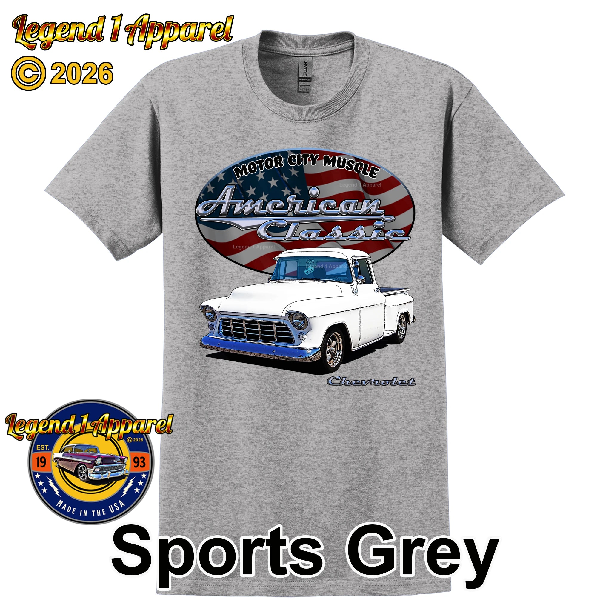 1957 Chevrolet Pick Up - American Classic Muscle Truck T-shirt