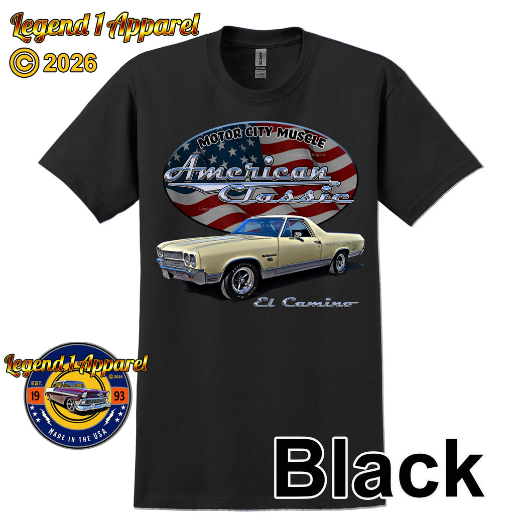 1970 Chevrolet El Camino - American Classic Muscle Truck T-shirt