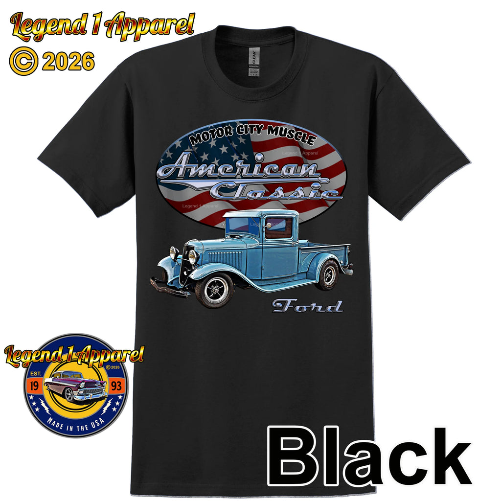 1933 Ford Truck - American Classic Pickup T-shirt
