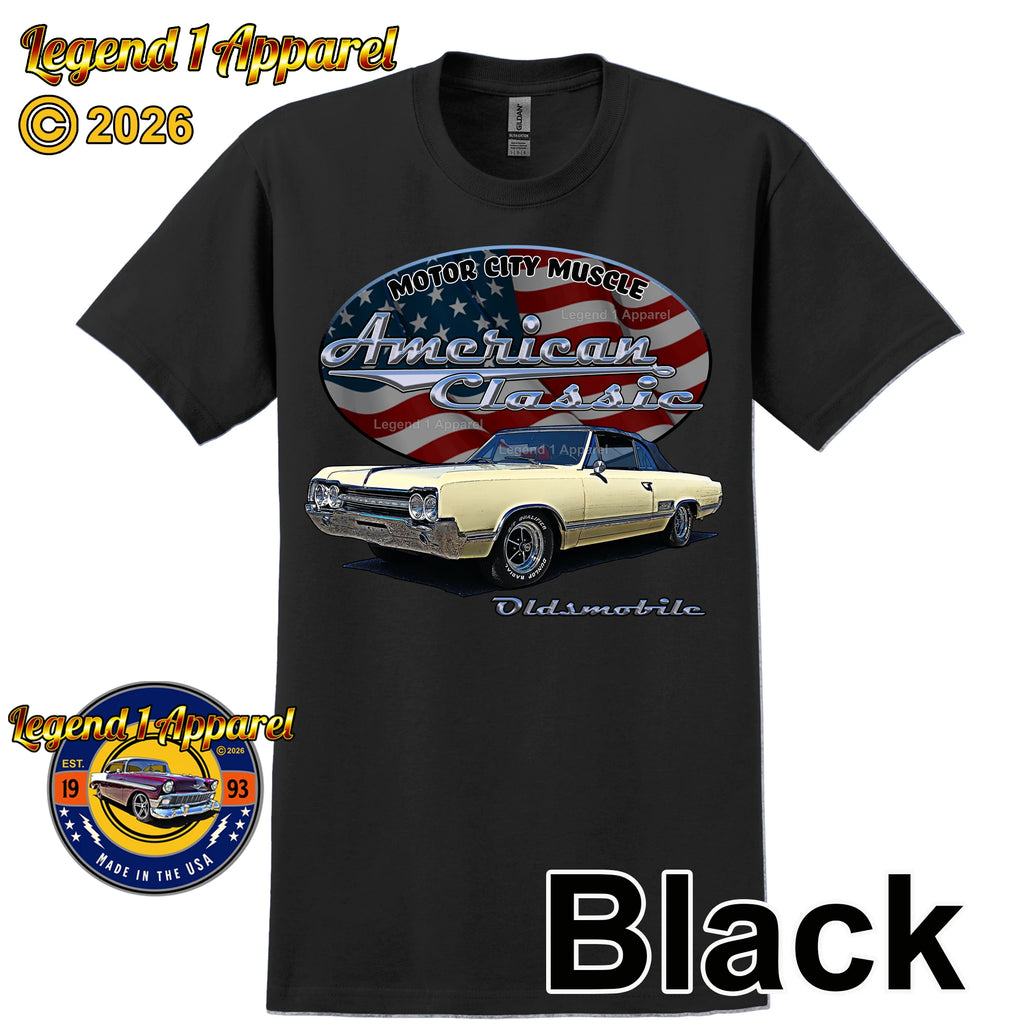 1965 Oldsmobile Cutlass 442 - American Classic Muscle Car T-shirt