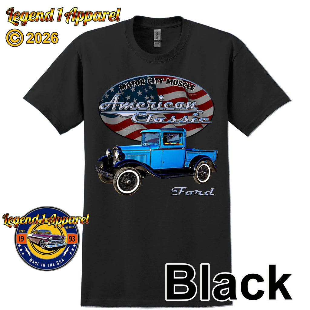1930 Ford Model A Truck - American Classic Pickup T-shirt