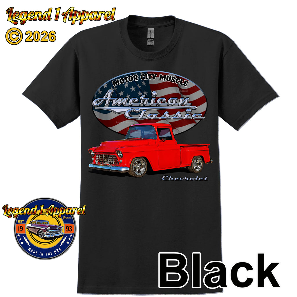 1956 Chevrolet Pick Up - American Classic Muscle Truck T-shirt