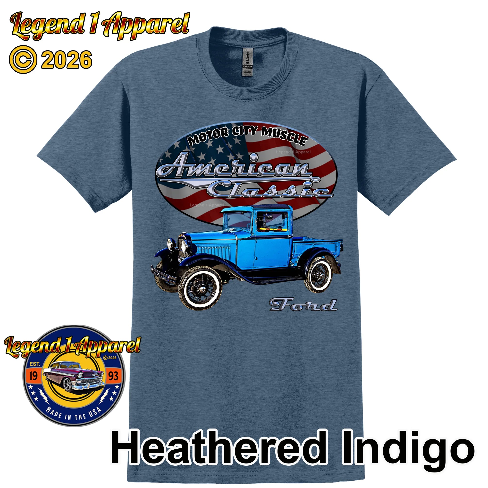 1930 Ford Model A Truck - American Classic Pickup T-shirt