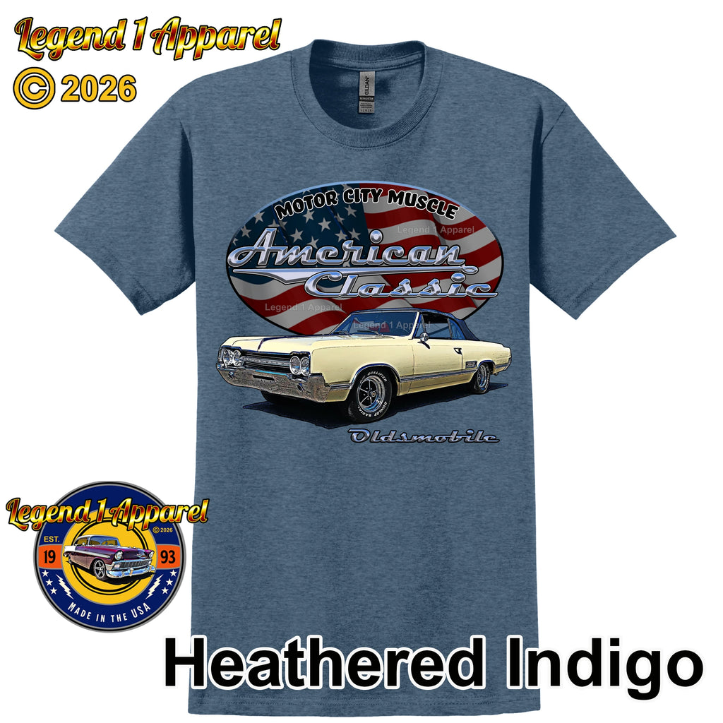 1965 Oldsmobile Cutlass 442 - American Classic Muscle Car T-shirt