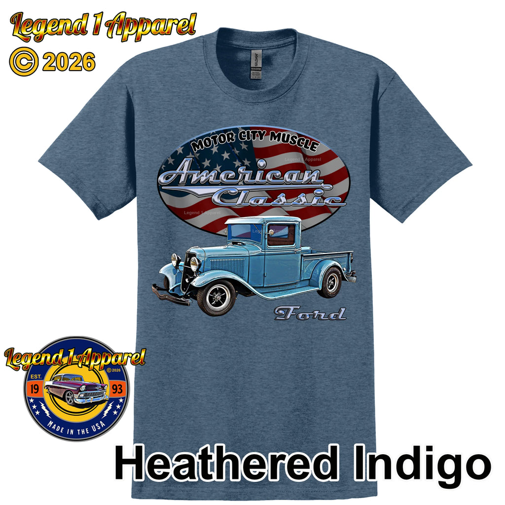 1933 Ford Truck - American Classic Pickup T-shirt