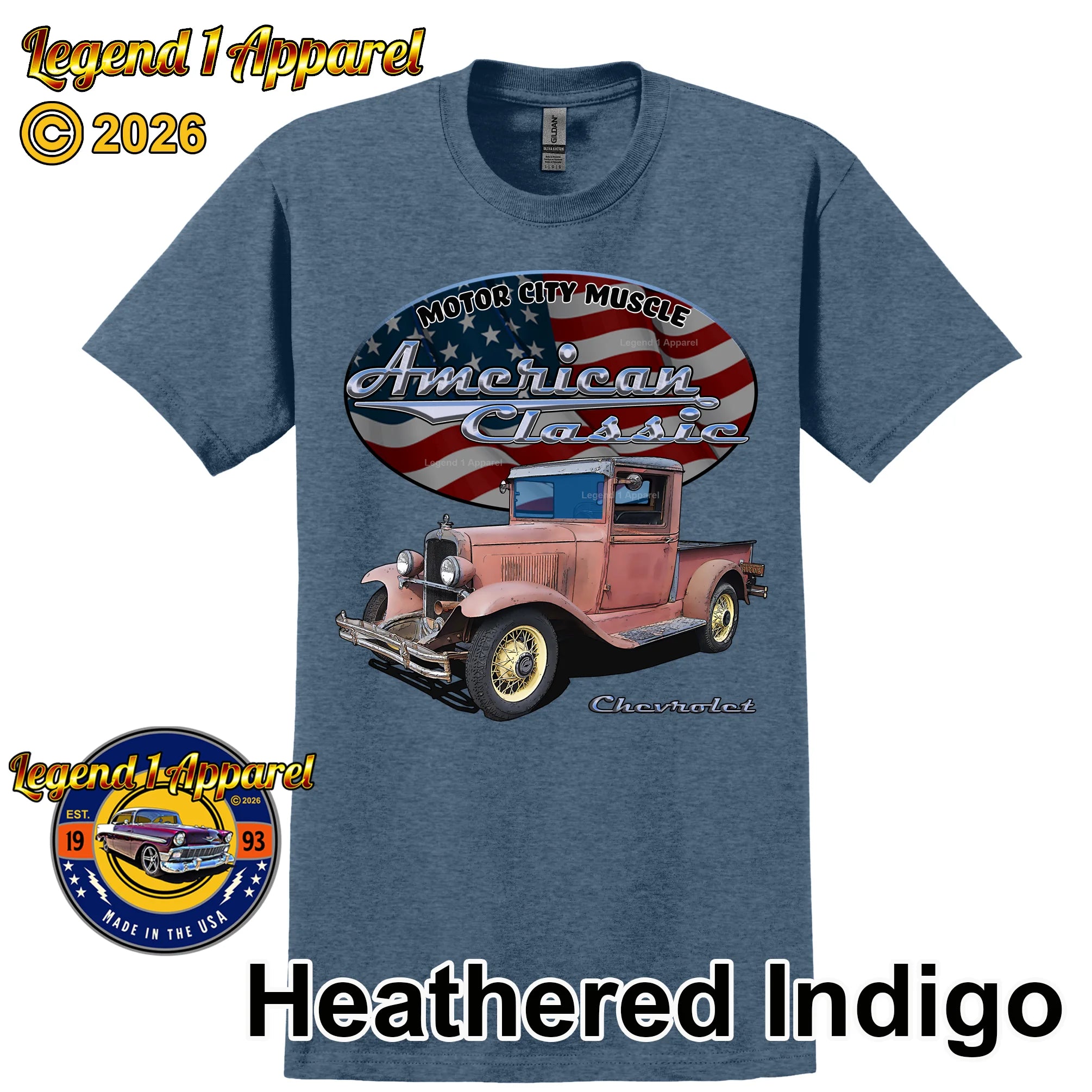 1932 Chevy Truck - American Classic Pickup T-shirt